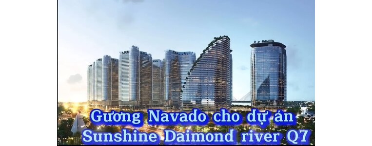 Gương Navado cho dự án SHUNSHINE Quận 7