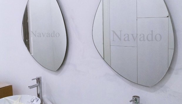 Ý tưởng trang trí gương phòng tắm đầy độc đáo