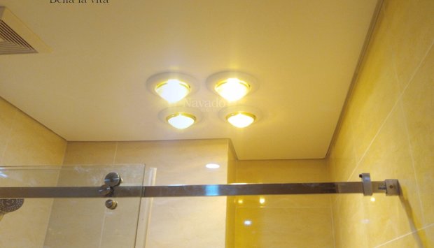 Giữa đèn sưởi âm trần và đèn sưởi treo tường nên chọn loại nào?