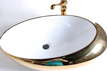 15 mẫu chậu sứ Lavabo nghệ thuật đáng mua năm 2020