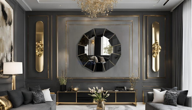 Mua gương trang trí phòng khách cao cấp luxury hà nội