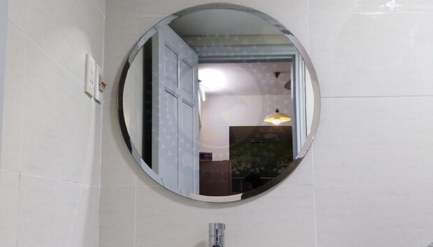 Gương phòng tắm trong trang trí nội thất
