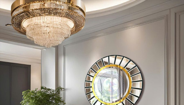 Gương trang trí nội thất Navado – Tuyệt tác thủ công từ phôi gương Bỉ cao cấp