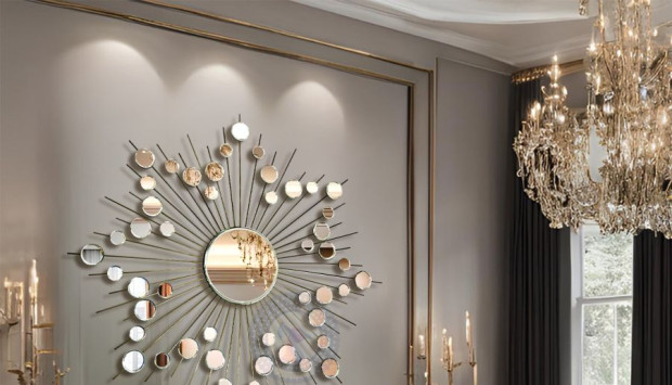 Gương Trang Trí Bàn Ăn Navado – Phôi Gương Bỉ Cao Cấp, Sang Trọng Chuẩn Phong Thủy