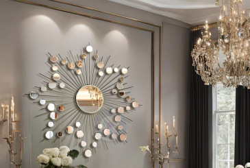 Gương Trang Trí Bàn Ăn Navado – Phôi Gương Bỉ Cao Cấp, Sang Trọng Chuẩn Phong Thủy