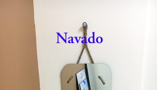 Trang Trí Gương Bằng Dây Thừng Navado Gương Bỉ Thủ Công Cao Cấp