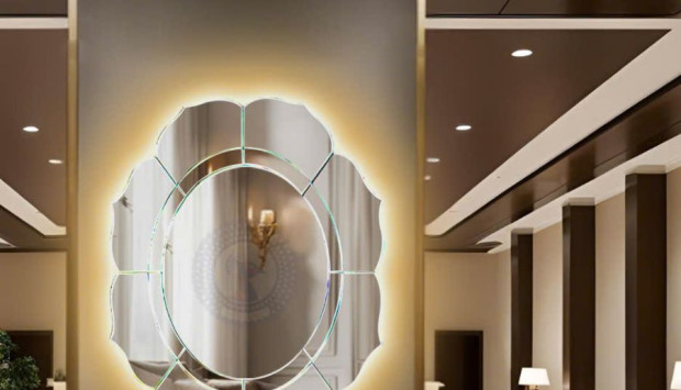 Gương Đèn Led Trang Trí Navado Phôi Gương Bỉ Thủ Công Cao Cấp