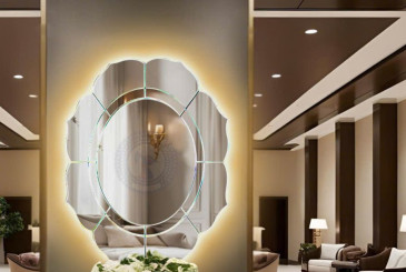 Gương Đèn Led Trang Trí Navado Phôi Gương Bỉ Thủ Công Cao Cấp