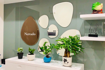 Cách đặt gương trong phòng khách chuẩn chuyên gia Navado