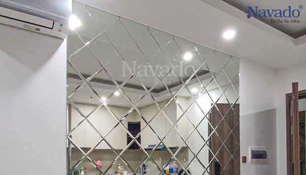 Gương dán tường 4d Navado tuyệt chiêu kiến tạo ảo ảnh chiều sâu đa chiều cho căn hộ luxury