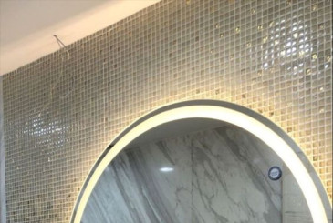 Gương phun cát LED Navado - Xu hướng nội thất Luxury