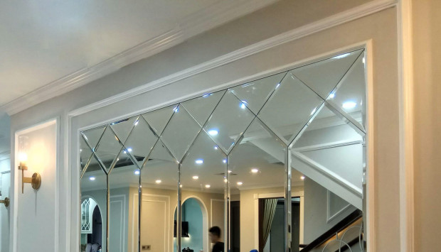 Xu hướng chọn gương dán tường nhà tắm Navado thủ công 100%