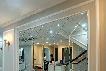 Xu hướng chọn gương dán tường nhà tắm Navado thủ công 100%
