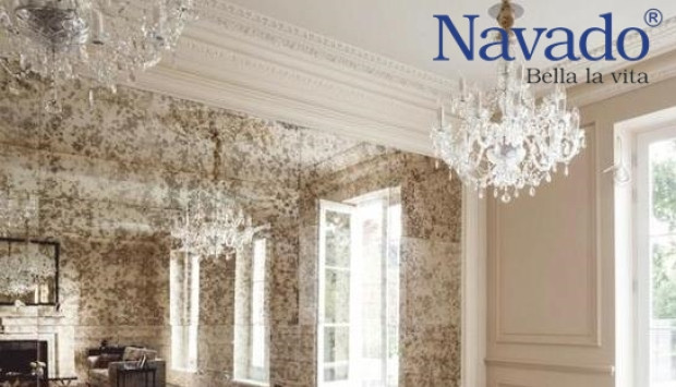 Xu hướng chọn gương màu xám khói Navado thủ công độc bản