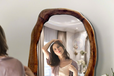 Top gương trang điểm để bàn khung gỗ chính hãng từ Navado