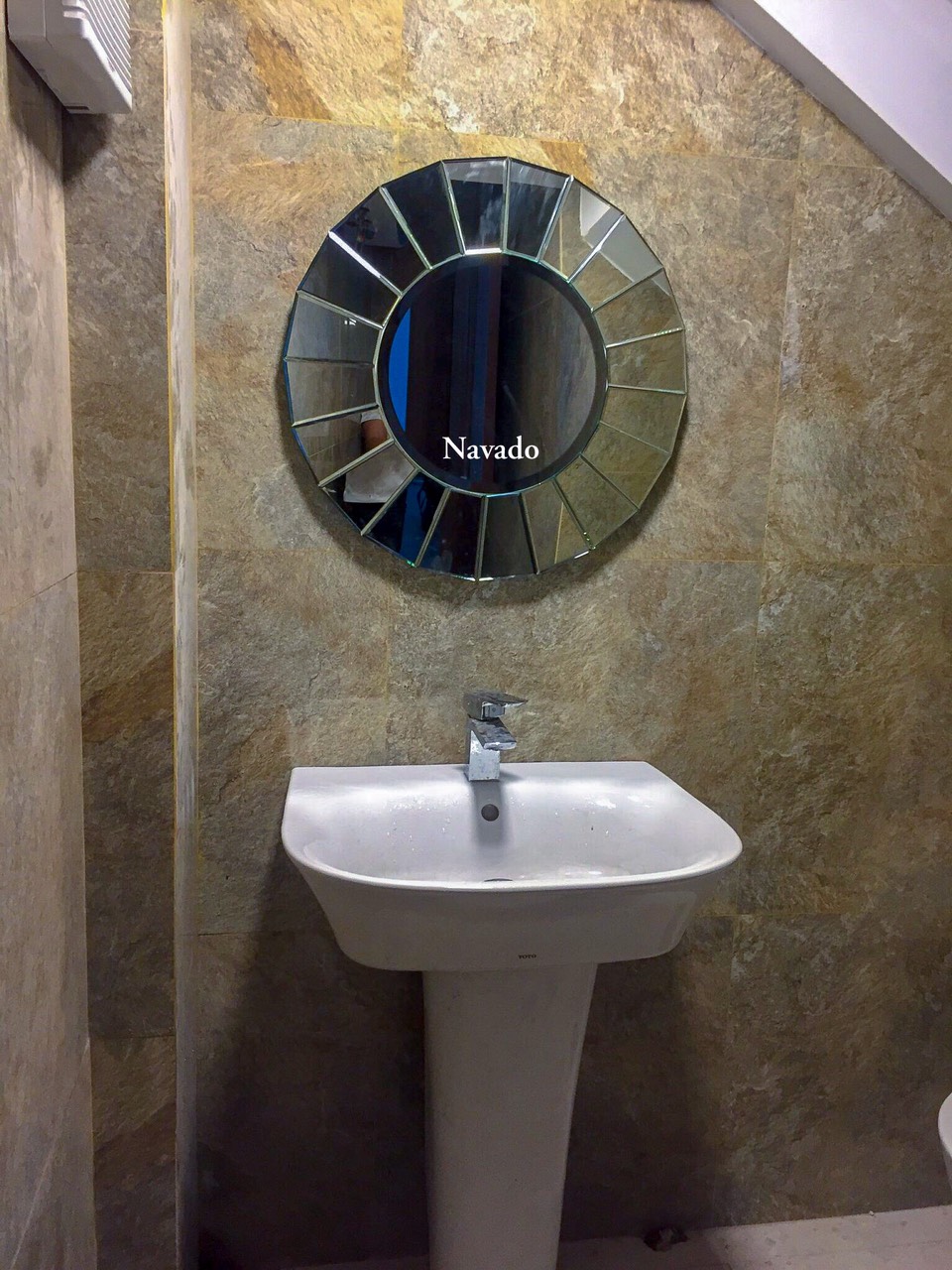 Sản xuất gương kính guardian phòng tắm nghệ thuật TPHCM