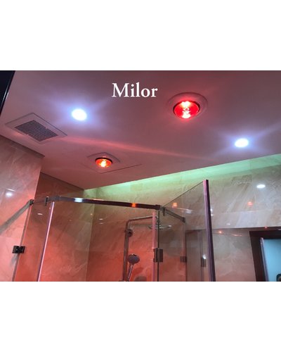 Đèn sưởi hồng ngoại âm trần 3 bóng phòng tắm Navado