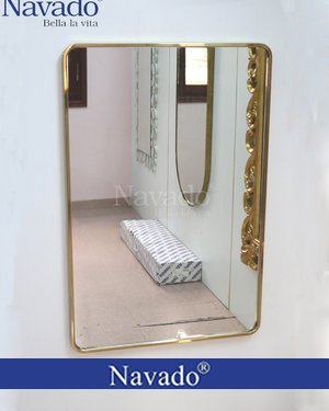 Gương phòng tắm khung inox cao cấp