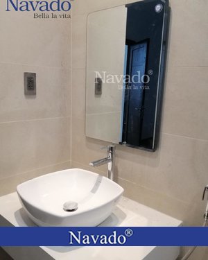 Gương treo phòng tắm cao cấp Nav102C