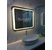Gương nhà tắm đèn led bo góc KT 800x1200