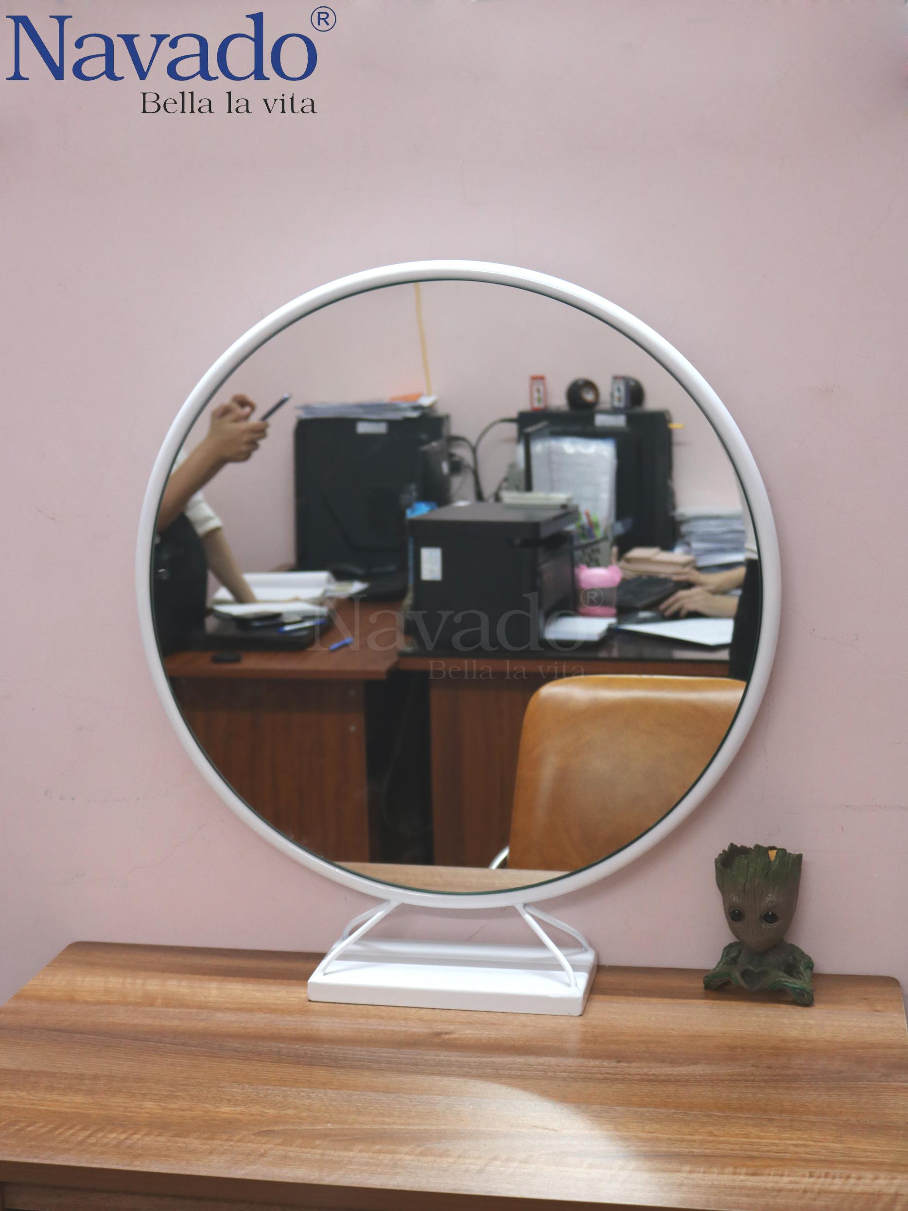 Gương để bàn Bevel gỗ sồi đẹp, giá tốt | IBIE