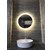 Gương tròn đèn led vàng D60cm