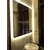 Gương nhà tắm đèn led trắng 70 x 90 cm