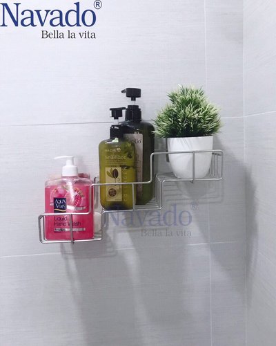 Giá đựng đồ phòng tắm dán tường Gs-5015