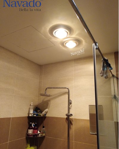 Sản xuất đèn sưởi âm trần nhà tắm 3 bóng