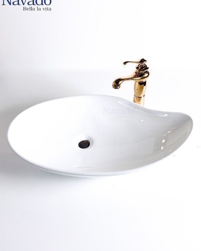 Bộ vòi chậu sứ nghệ thuật phòng tắm RS 1155