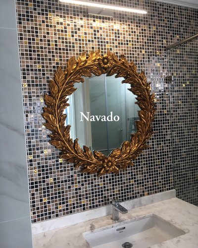 Gương phòng tắm cao cấp tân cổ điển Eros