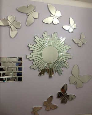 Gương decor butterflies