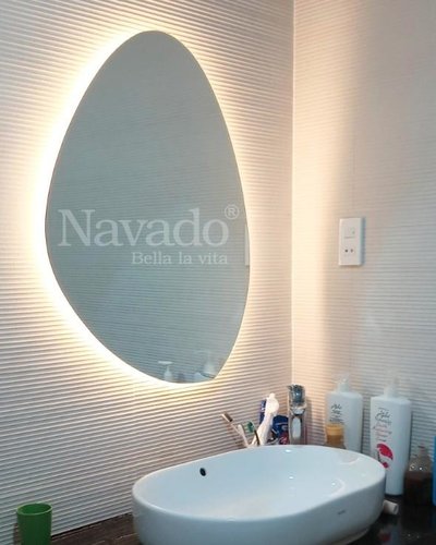 Gương đèn led nghệ thuật phòng tắm