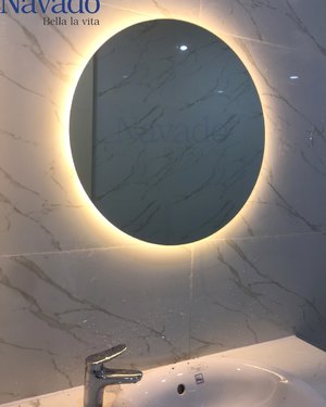 Gương bỉ phòng tắm đèn led 60cm navado
