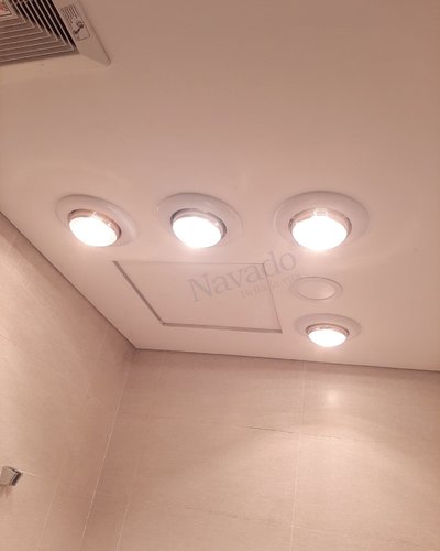 Đèn sưởi nhà tắm âm trần 4 bóng Navado