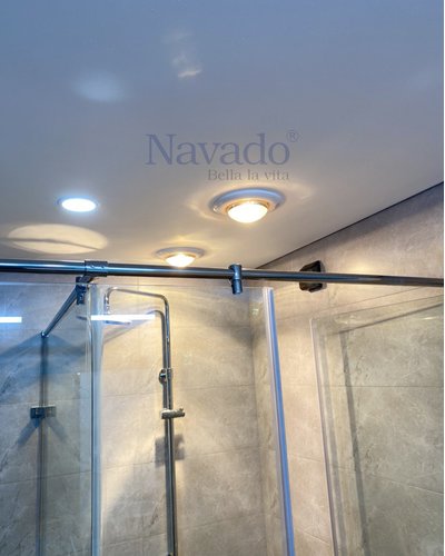 Đèn âm trần phòng tắm 1 bóng Nav-6010
