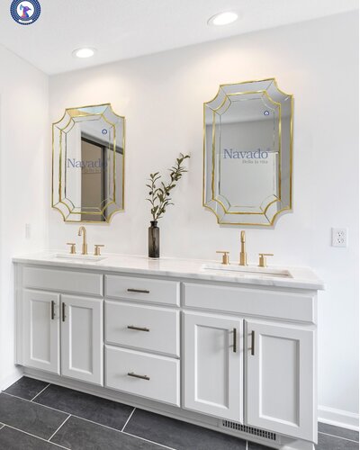 Lắp gương phale cao cấp cho phòng tắm Luxury