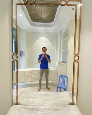 Gương trang trí phòng khách cao cấp 