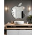 Gương phale decor hình Apple NAV306