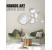 Gương decor phòng khách Bãi đá