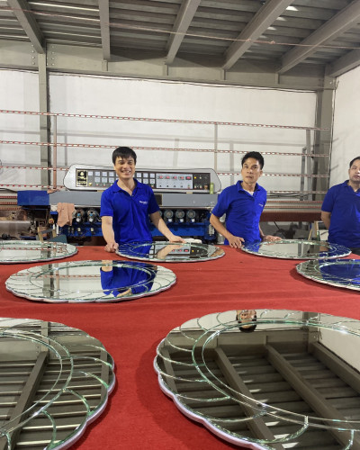 Gương LED nghệ thuật Lotus NAV 6007-LNT
