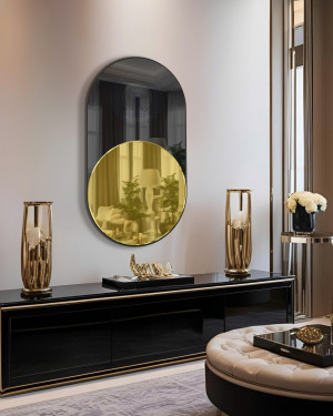 Gương trang trí phòng khách nghệ thuật NAV 2144