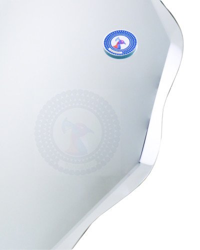 Gương mài nghệ thuật bo cạnh
