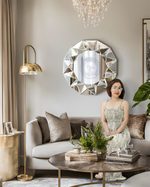 Gương nội thất nghệ thuật Queen Bee