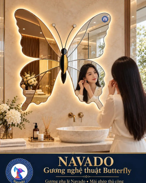 Gương phòng tắm Butterfly NAVADO