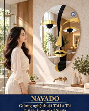 Gương nghệ thuật Tôi Là Tôi cho phòng tắm