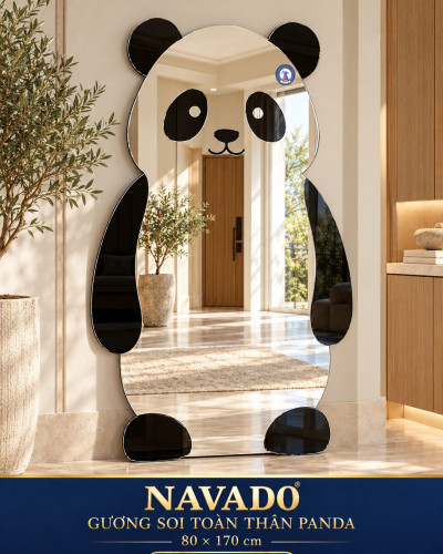 Gương soi toàn thân Panda 80x170 cm
