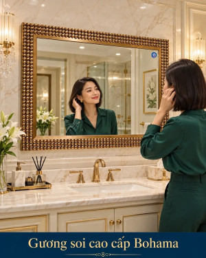 Gương phòng tắm nghệ thuật Bohama