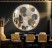 Gương decor Mặt Trăng khảm thủ công