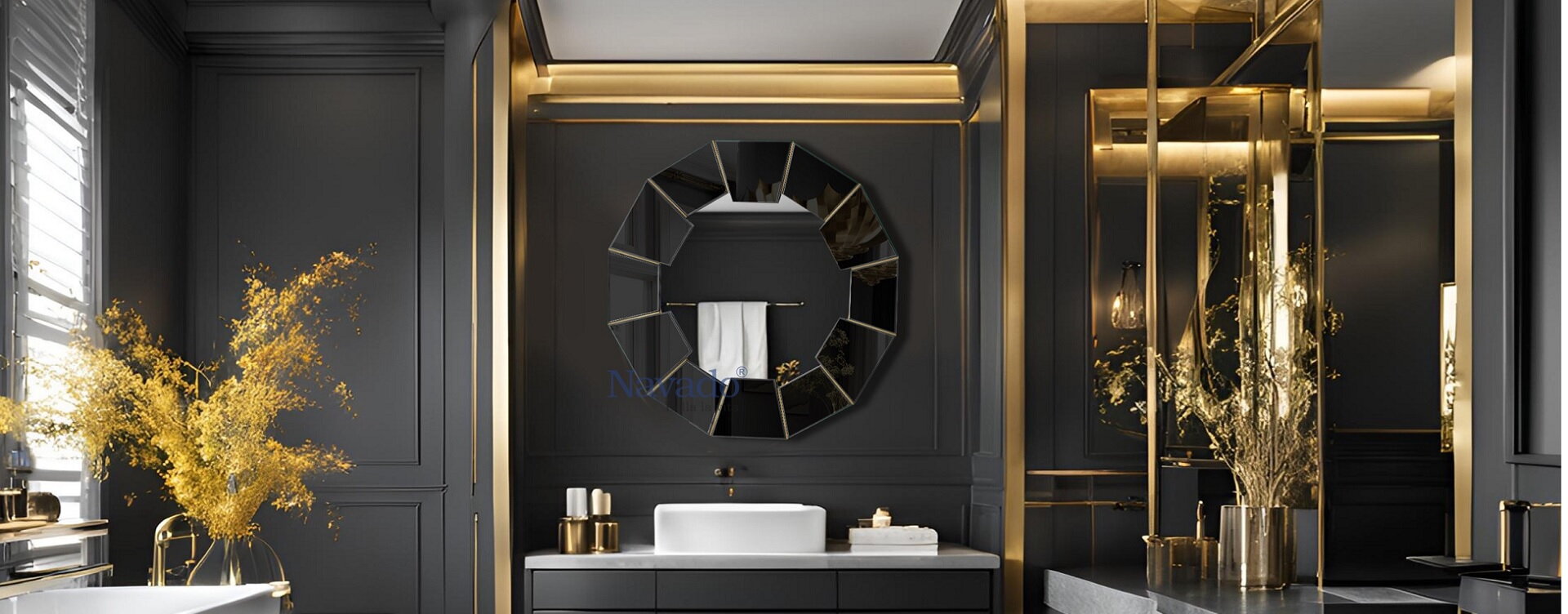 NAVADO MIRROR BATHROOM